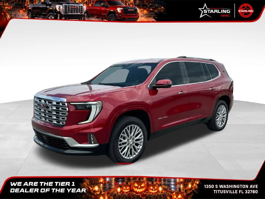 New 2026 Volcanic Red Tintcoat GMC Denali image 1