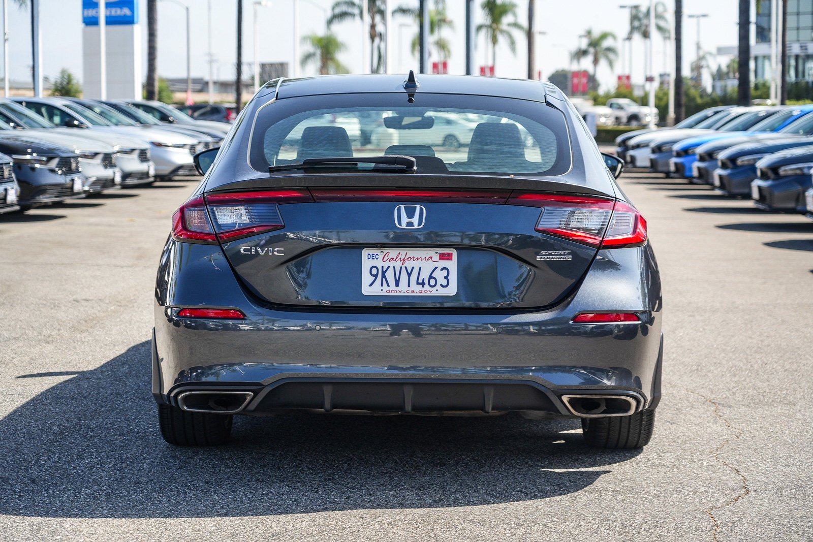 Certified Used 2024 Gray Honda Sport Touring image 8