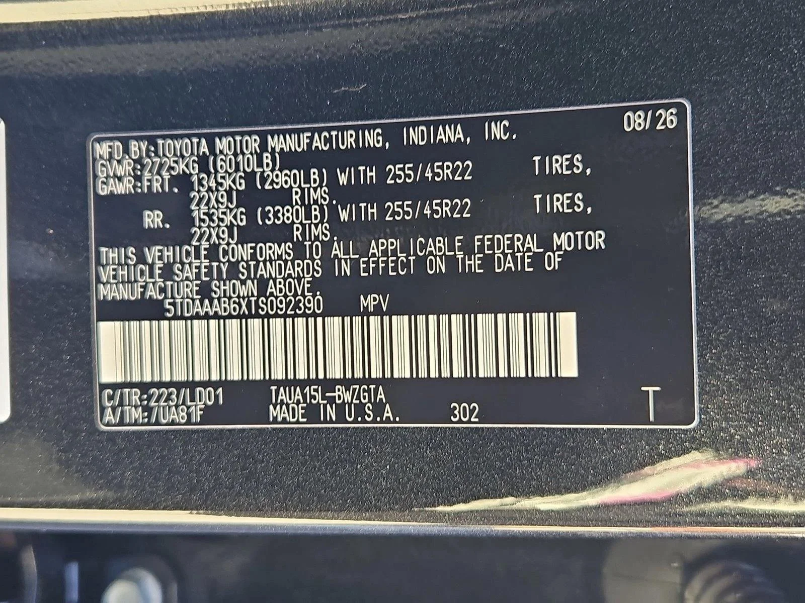 New 2026 Caviar Lexus  350 LUXURY AWD image 17