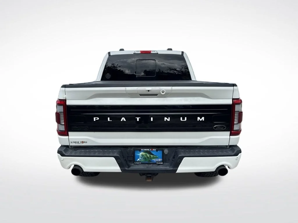 Used 2023 White Metallic Ford Platinum image 7