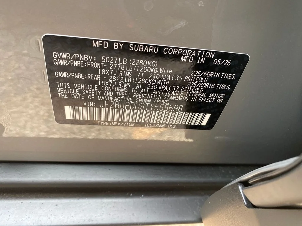 New 2026 RIVER ROCK PEARL Subaru Limited image 28
