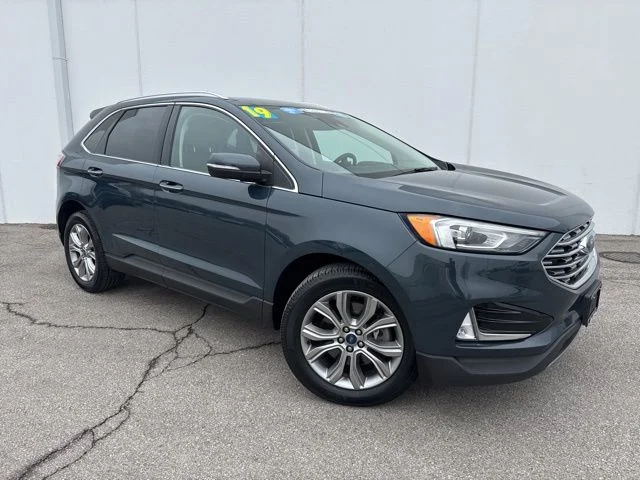 Used 2019 Ford Edge Titanium with VIN 2FMPK4K93KBC08897 for sale in Kansas City