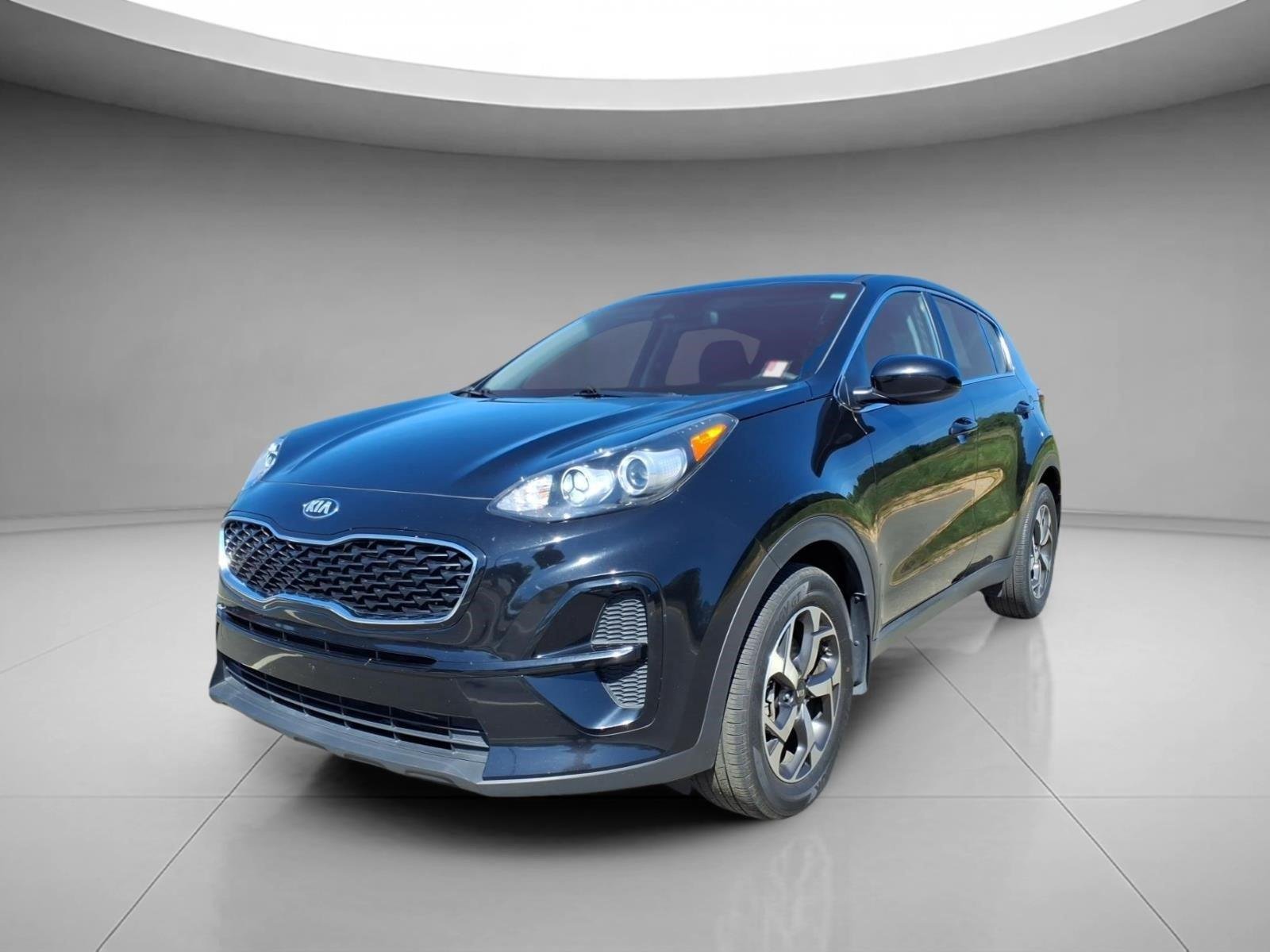 Used 2022 Black Cherry Kia LX image 1