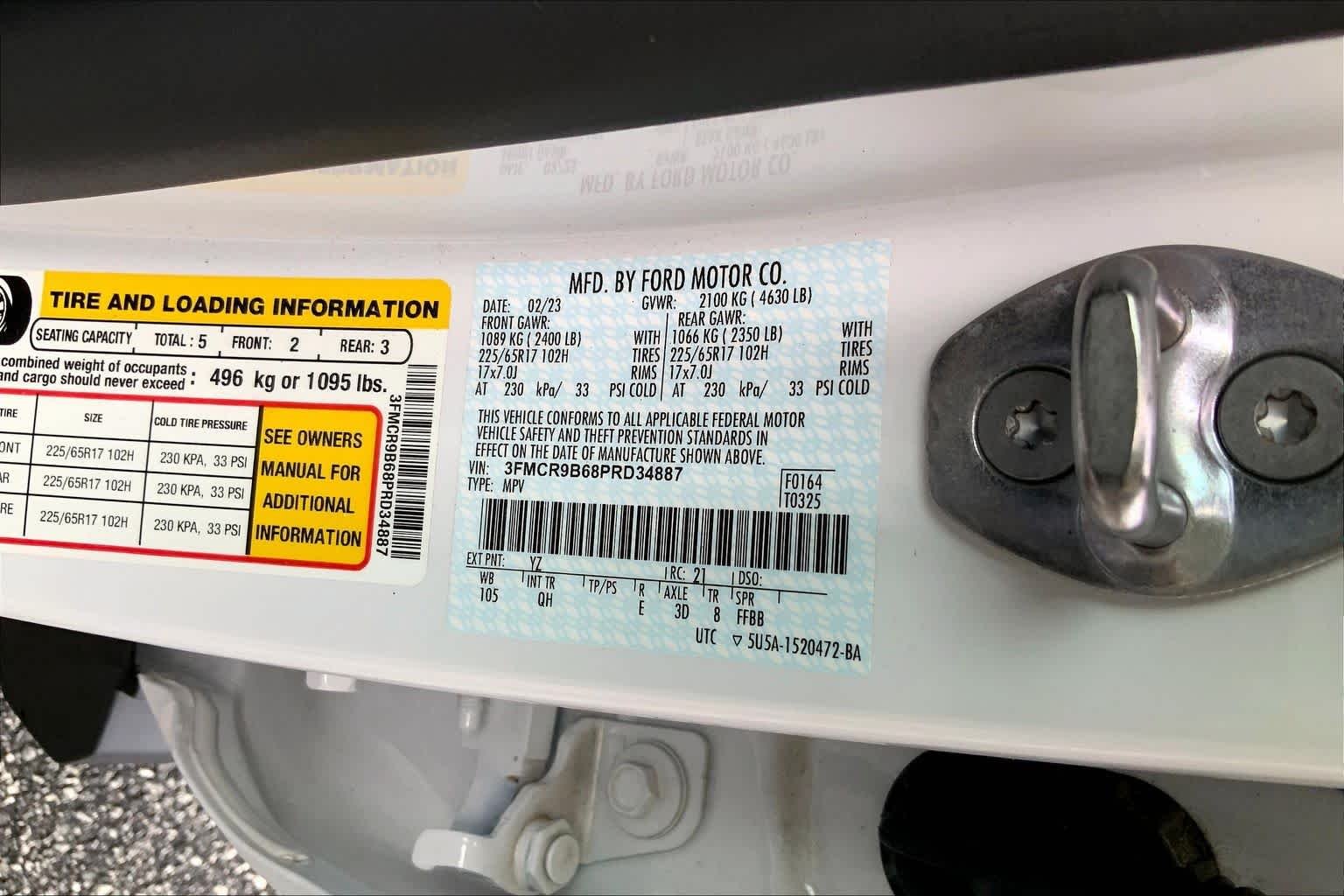 Certified Used 2023 Oxford White Ford Big Bend image 29