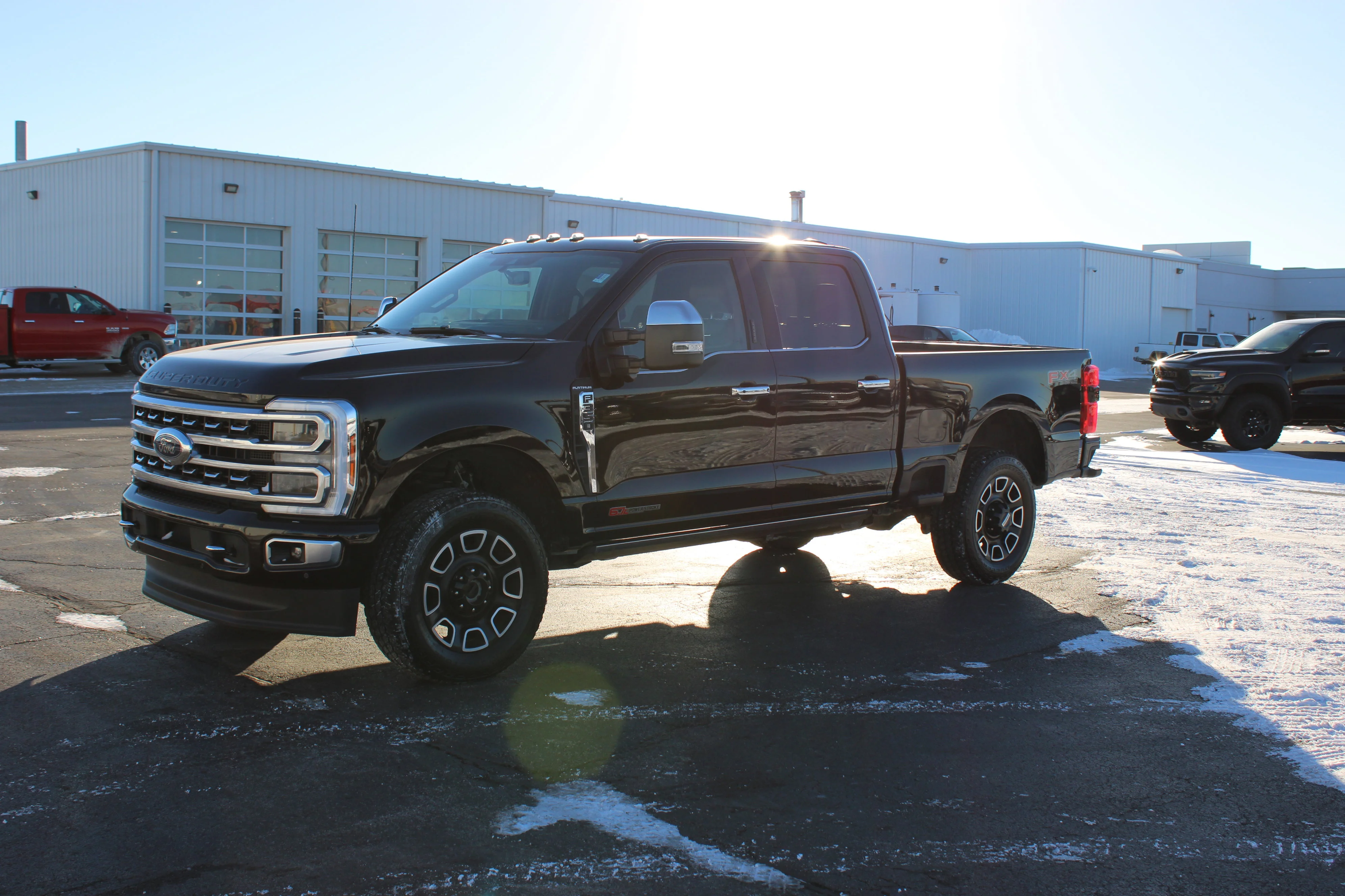 Used 2024 Agate Black Metallic Ford Platinum image 4