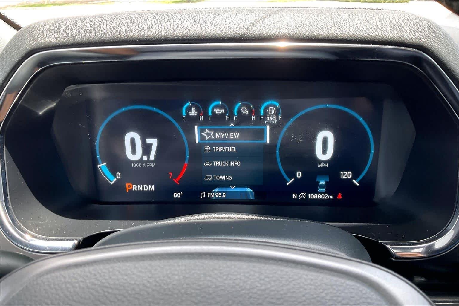 Used 2021 Agate Black Metallic Ford LARIAT image 25