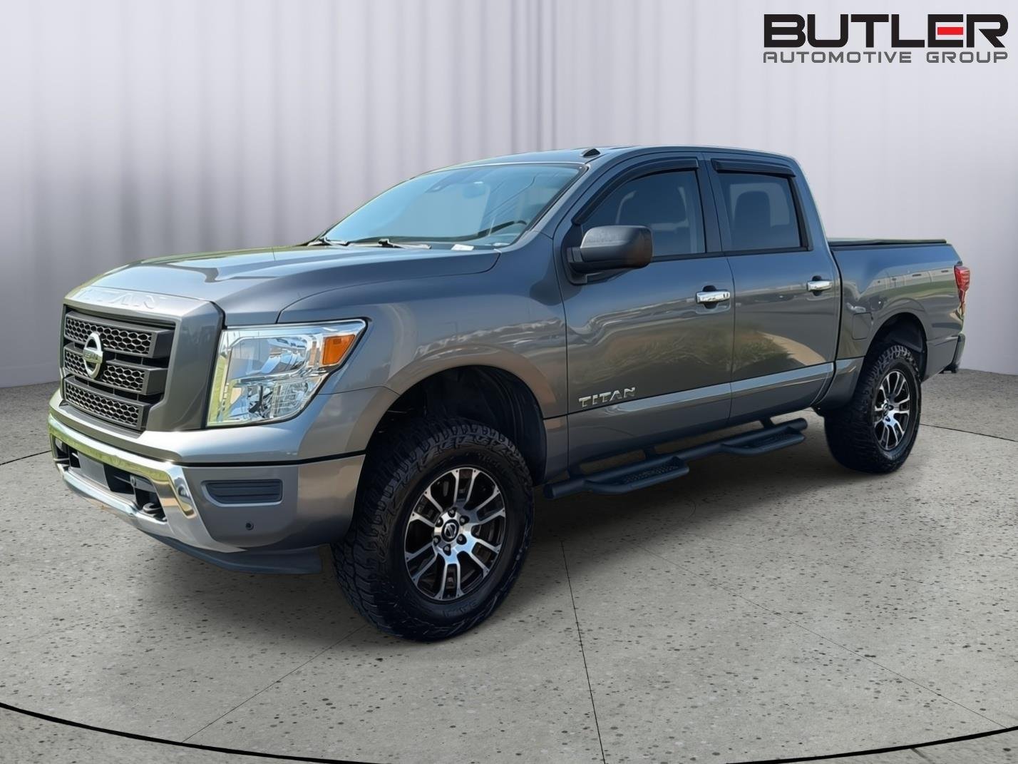 Used 2021 Gun Metallic Nissan SV image 1