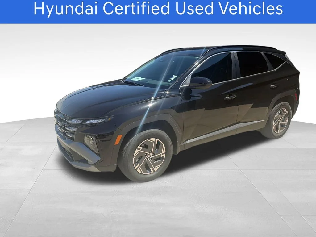 Certified Pre-Owned 2025 Hyundai Tucson Hybrid Blue