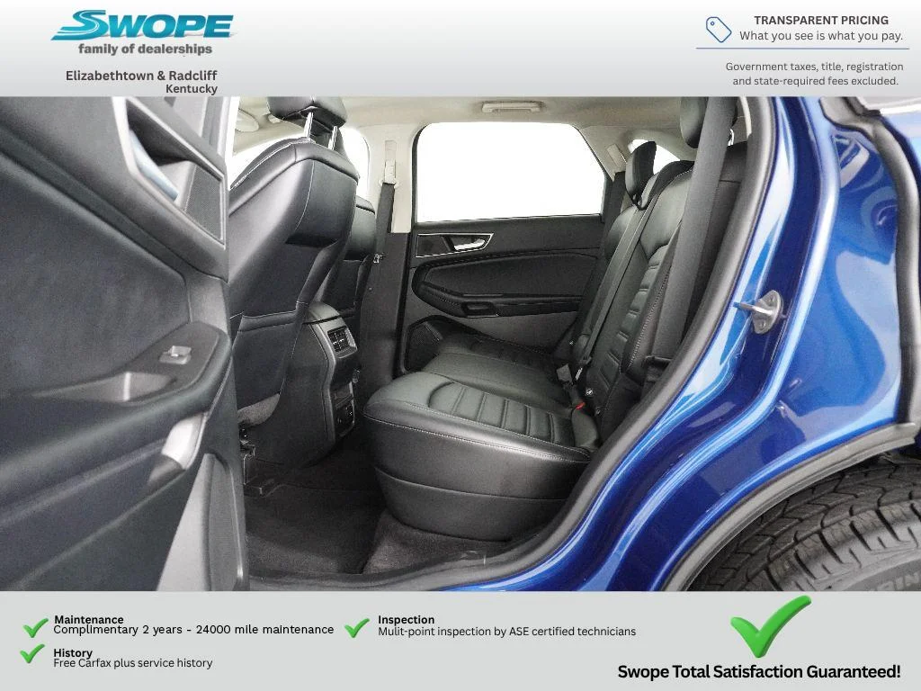 Certified Used 2023 Atlas Blue Ford SEL image 16