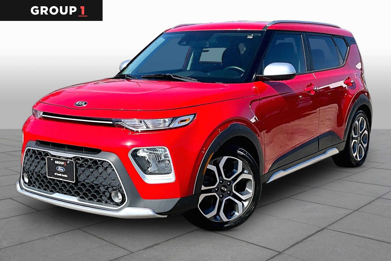 Used 2021 Inferno Red Kia X-Line image 1
