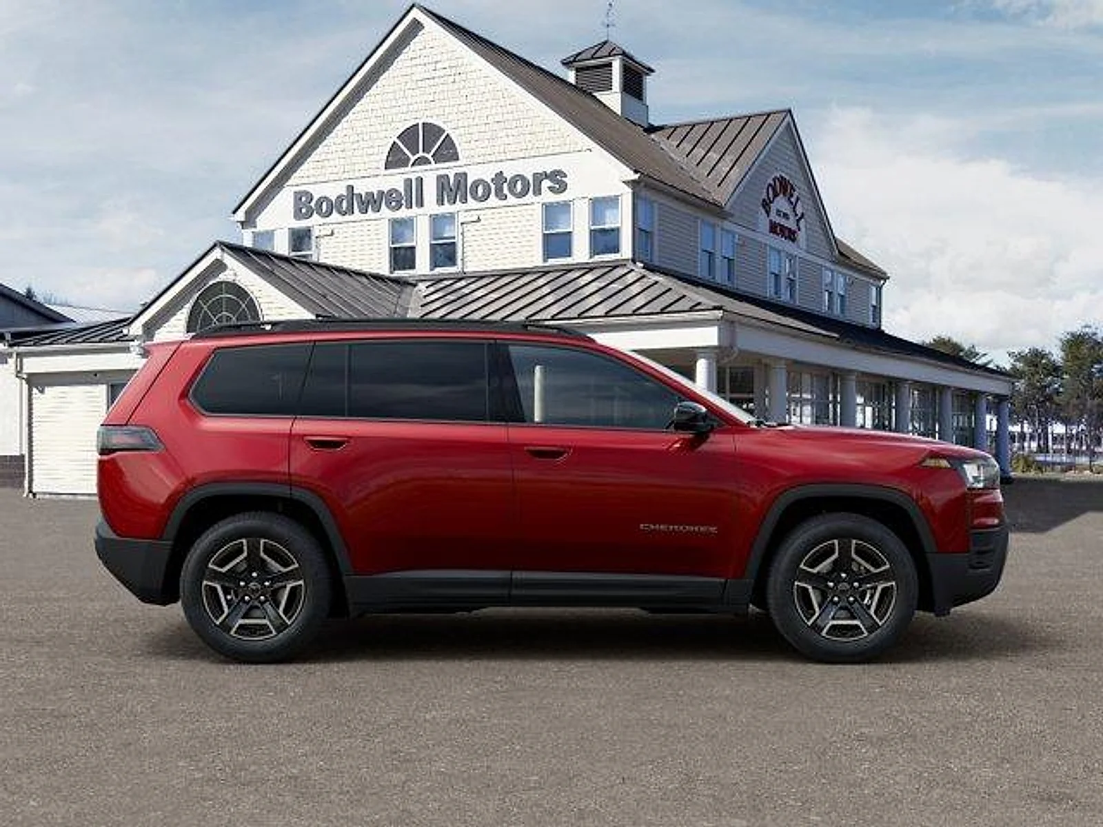 New 2026 Red Hot Pearl-Coat Exterior Paint Jeep Laredo 4x4 image 21