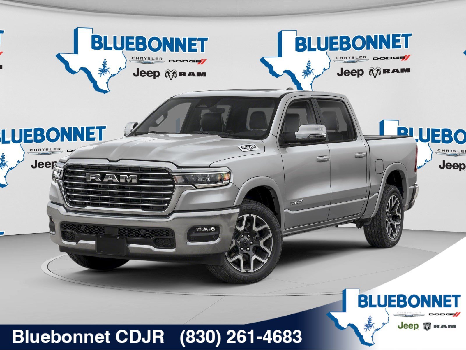 New 2026 Silver Zynith Exterior Paint RAM Laramie image 1
