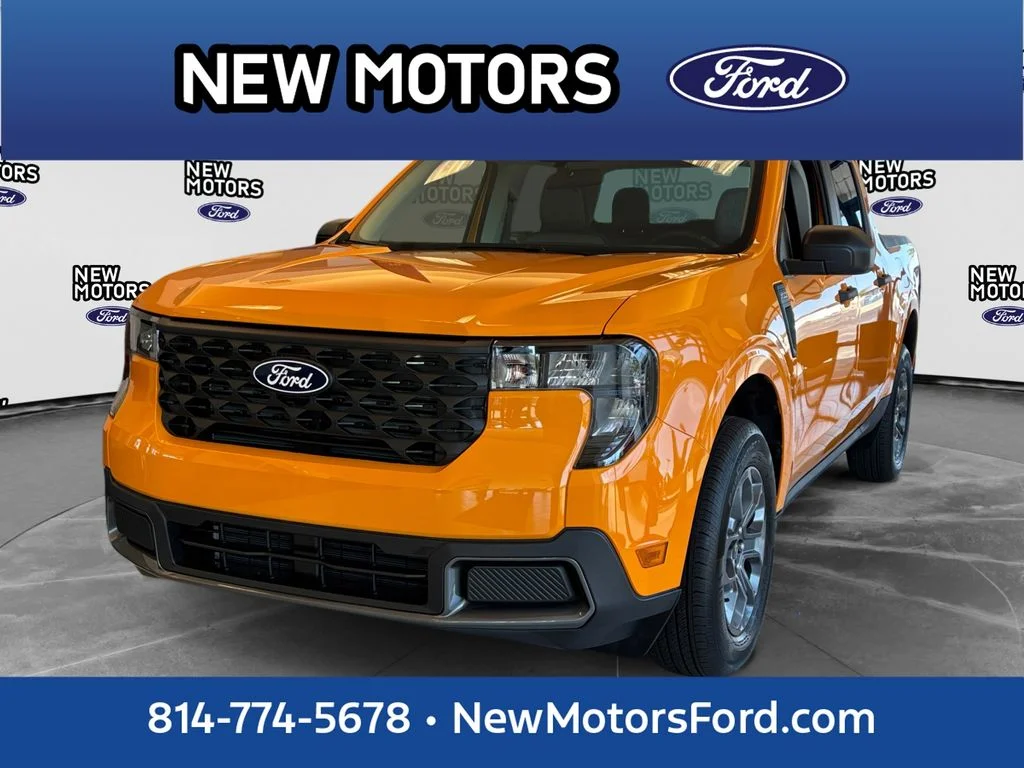 New 2026 Orange Fury Metallic Tri-Coat Ford XLT image 1