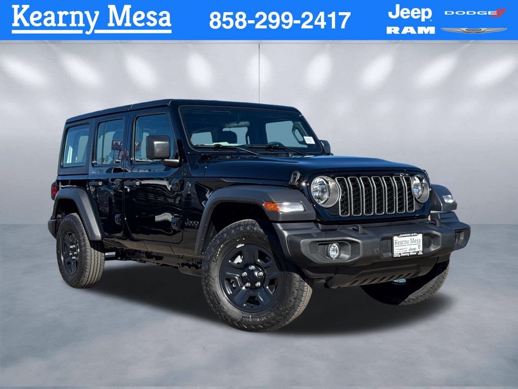 New 2026 Black Clear-Coat Exterior Paint Jeep Sport image 1