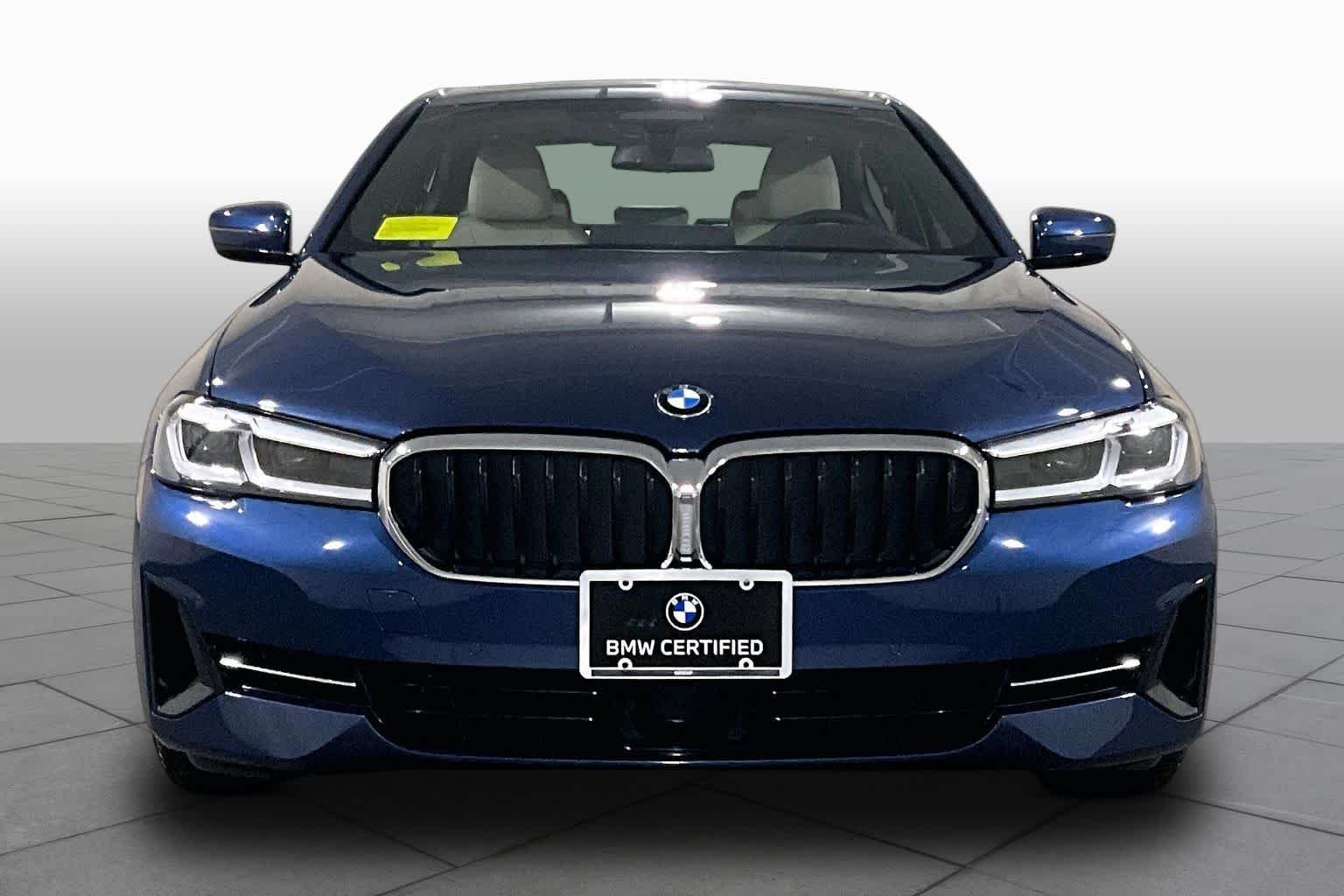 Certified Used 2023 Phytonic Blue Metallic BMW 530i xDrive image 3