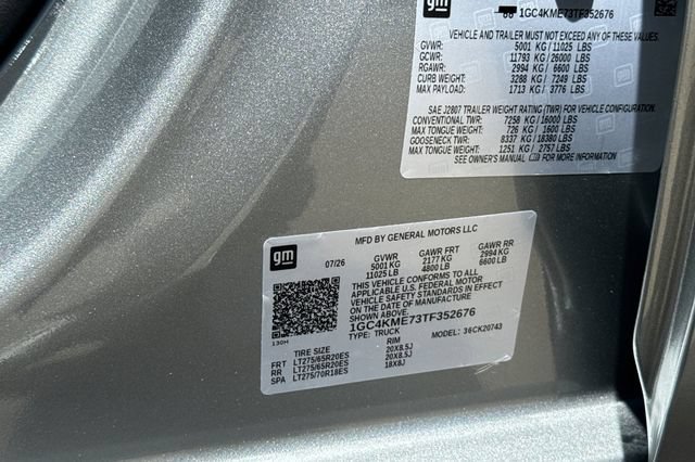 New 2026 Sterling Gray Metallic Chevrolet Custom image 38