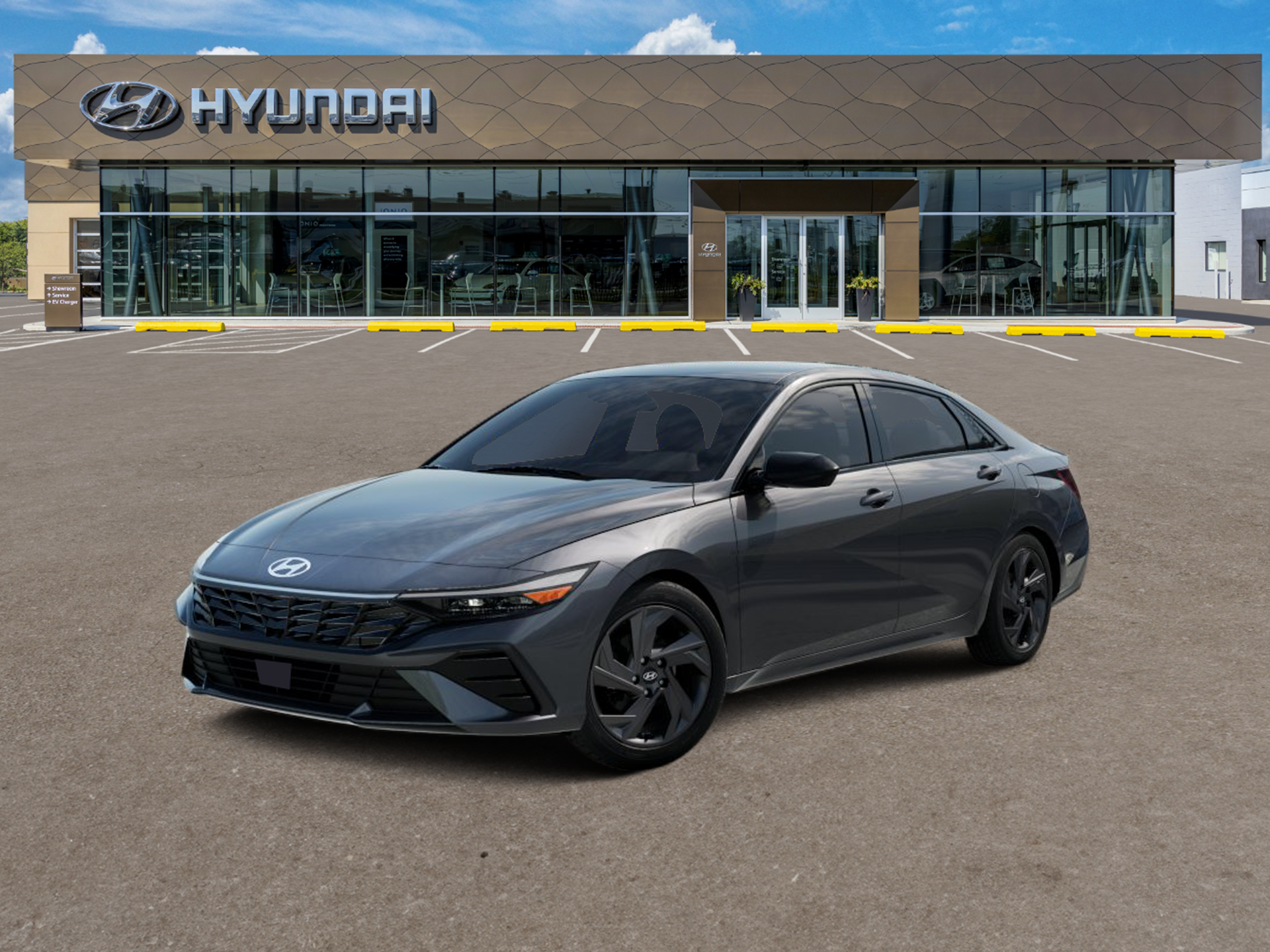 New 2026 Ecotronic Gray Hyundai SEL Sport Plus image 2