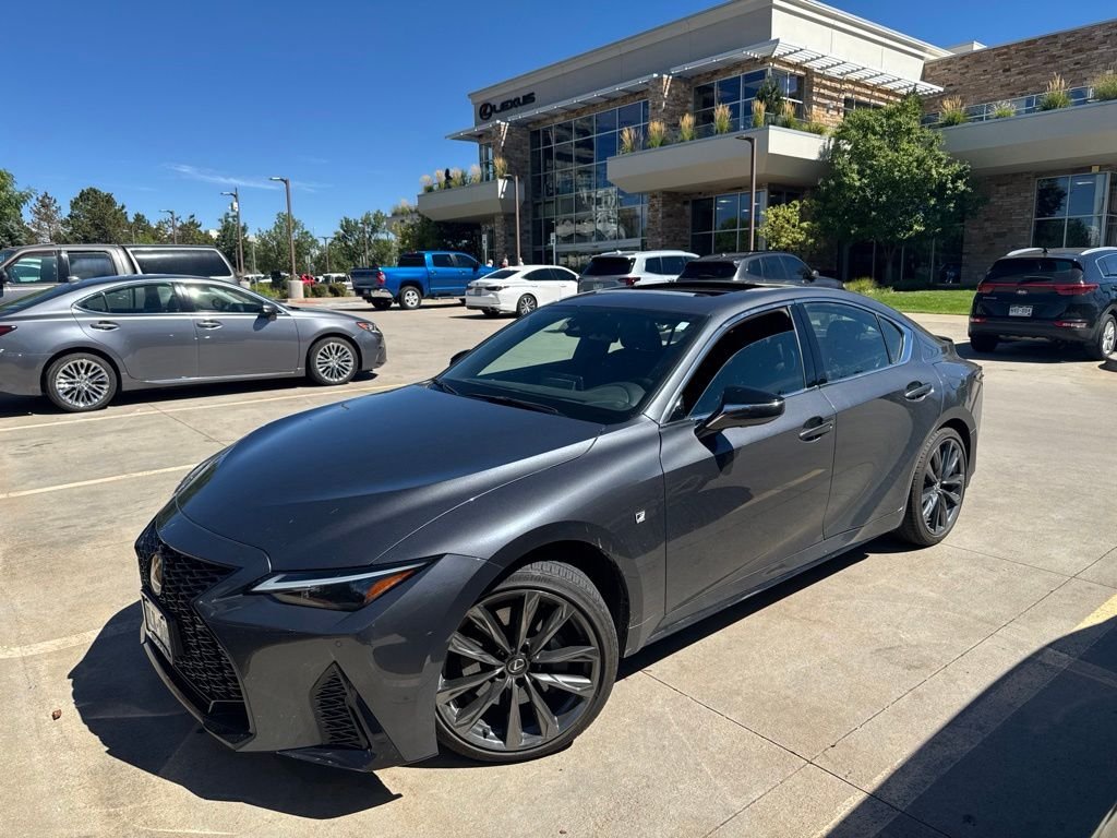 Certified Used 2023 Gray Lexus 350 F SPORT image 1
