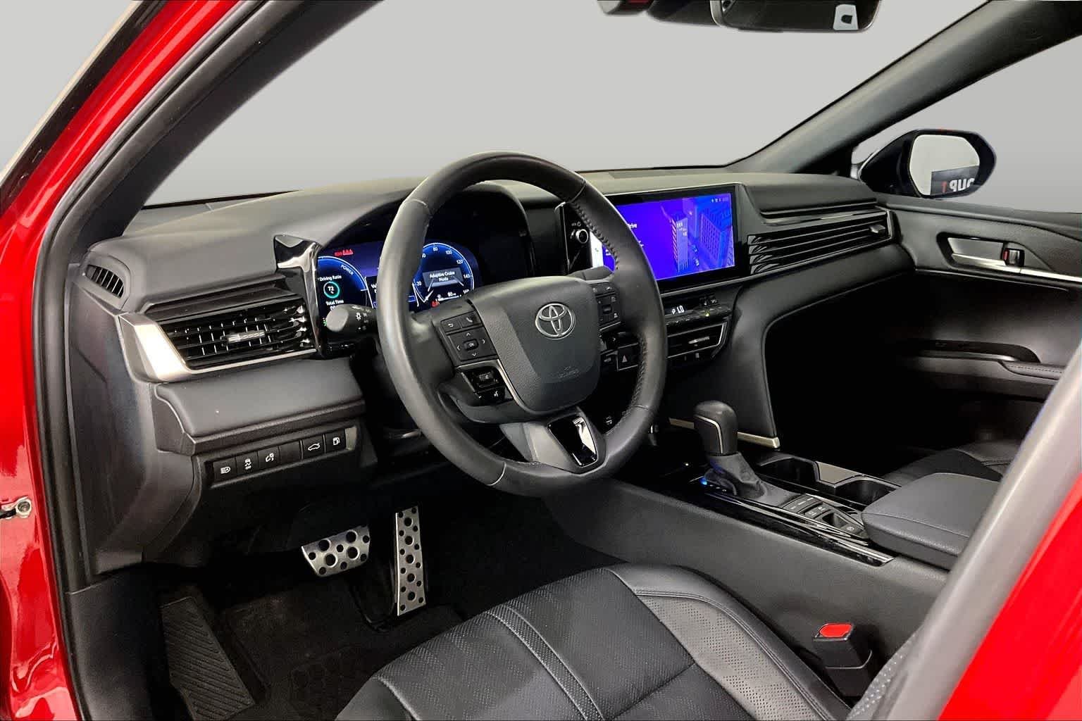 Used 2025 Supersonic Red/Midnight Black Metallic Toyota XSE image 17