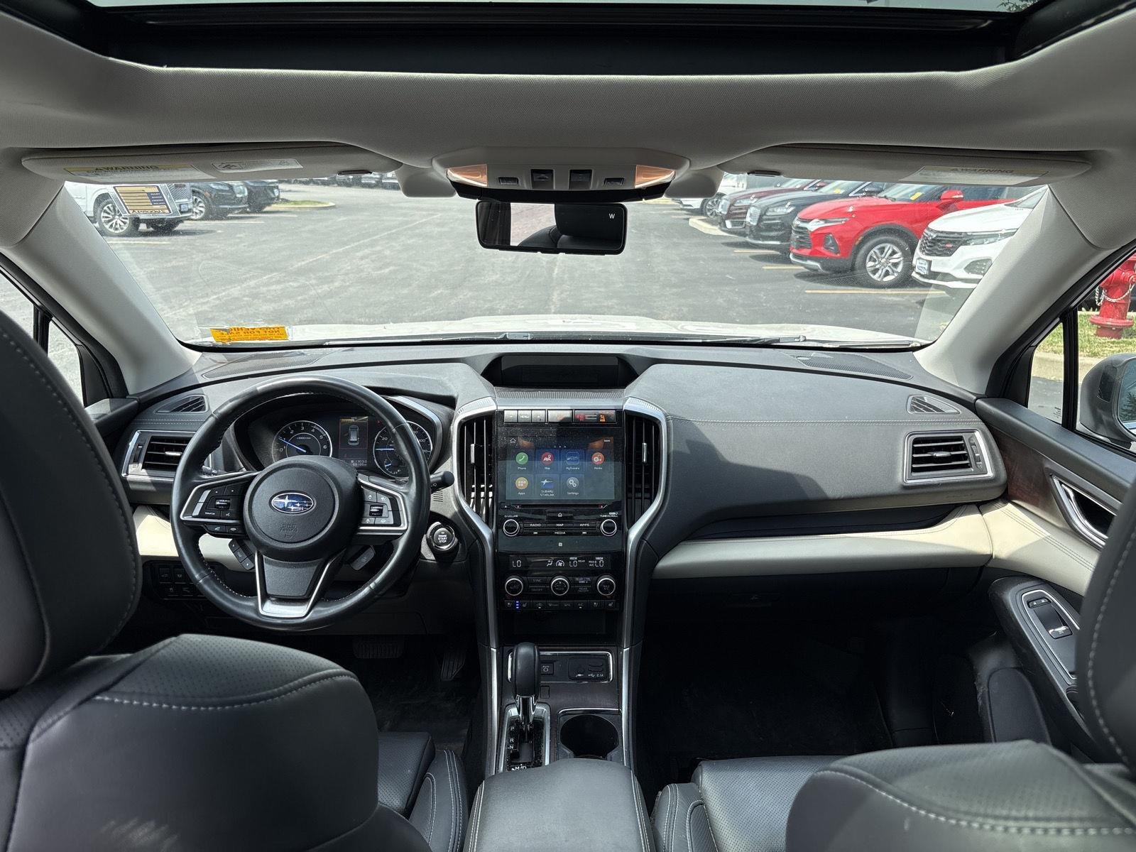 Used 2021 Crystal White Pearl Subaru Touring image 18
