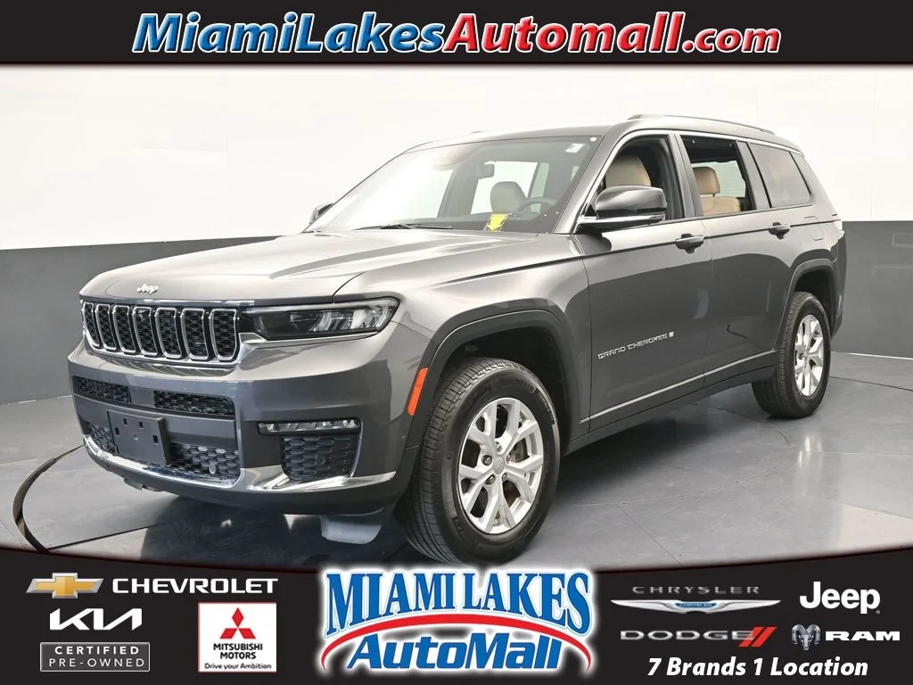 Used 2023 Baltic Gray Metallic Clearcoat Jeep Limited image 1