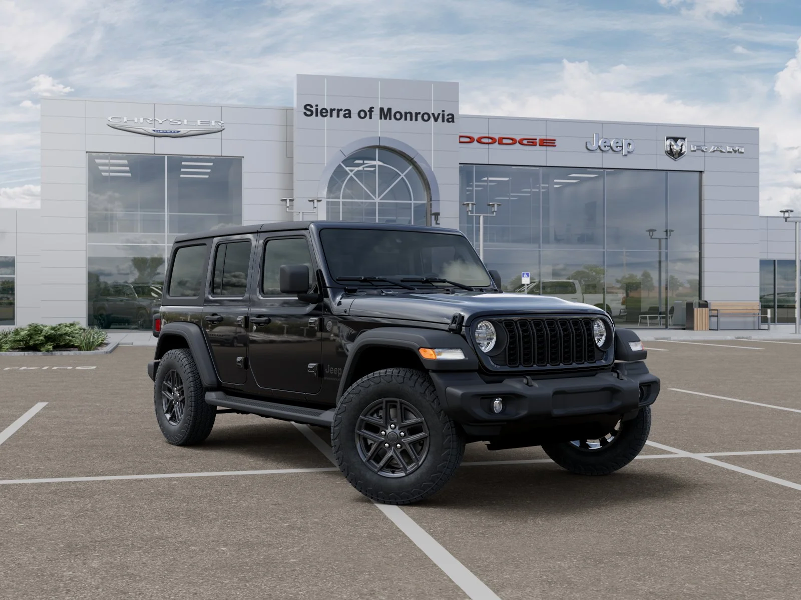 New 2026 Black Clear-Coat Exterior Paint Jeep Sport S image 31