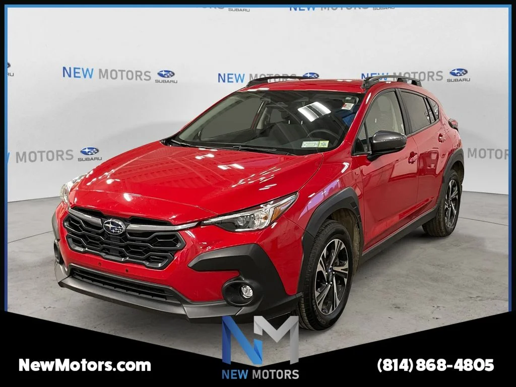 Used 2025 Pure Red Subaru Premium image 1