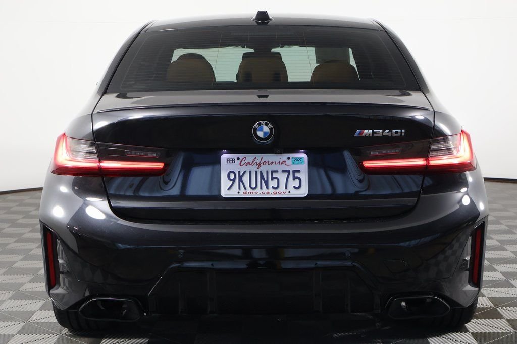 Certified Used 2024 Black Sapphire Metallic BMW M340i image 5