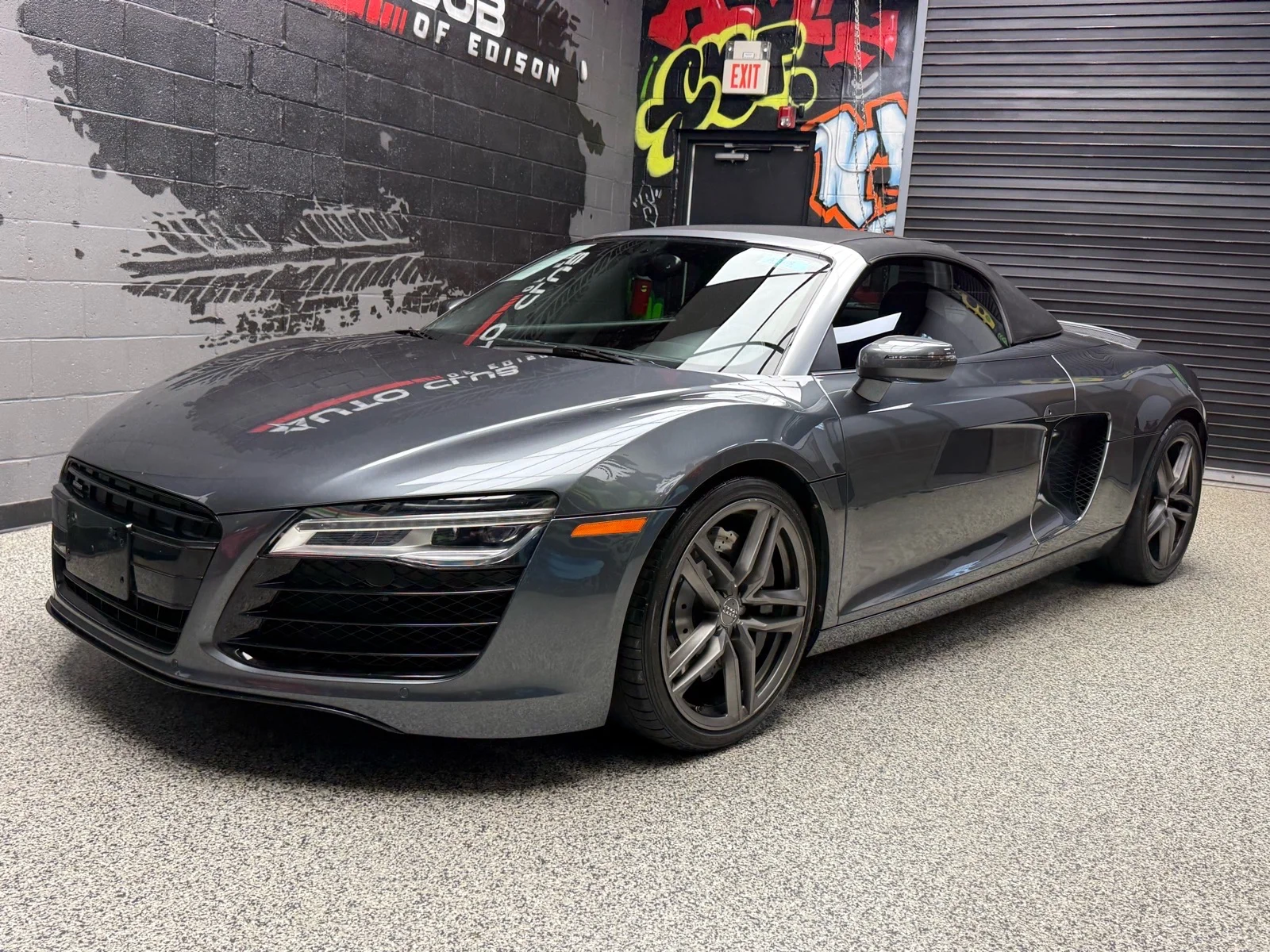 Used 2015 Daytona Gray Pearl Effect (6y) Audi 4.2 QUATTRO SPYDER image 3