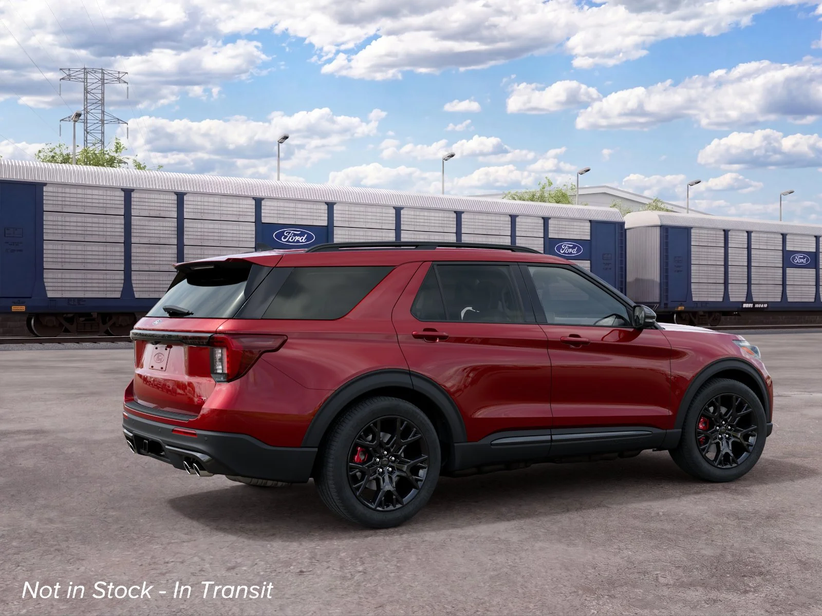 New 2027 Ruby Red Metallic Tinted Clearcoat Ford ST image 6