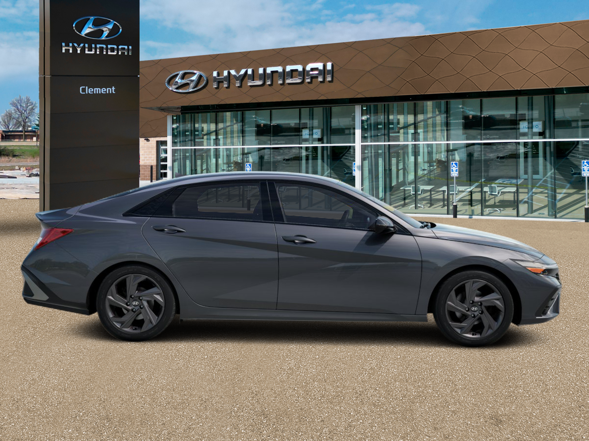 New 2026 Gray Hyundai SEL Sport Plus image 6