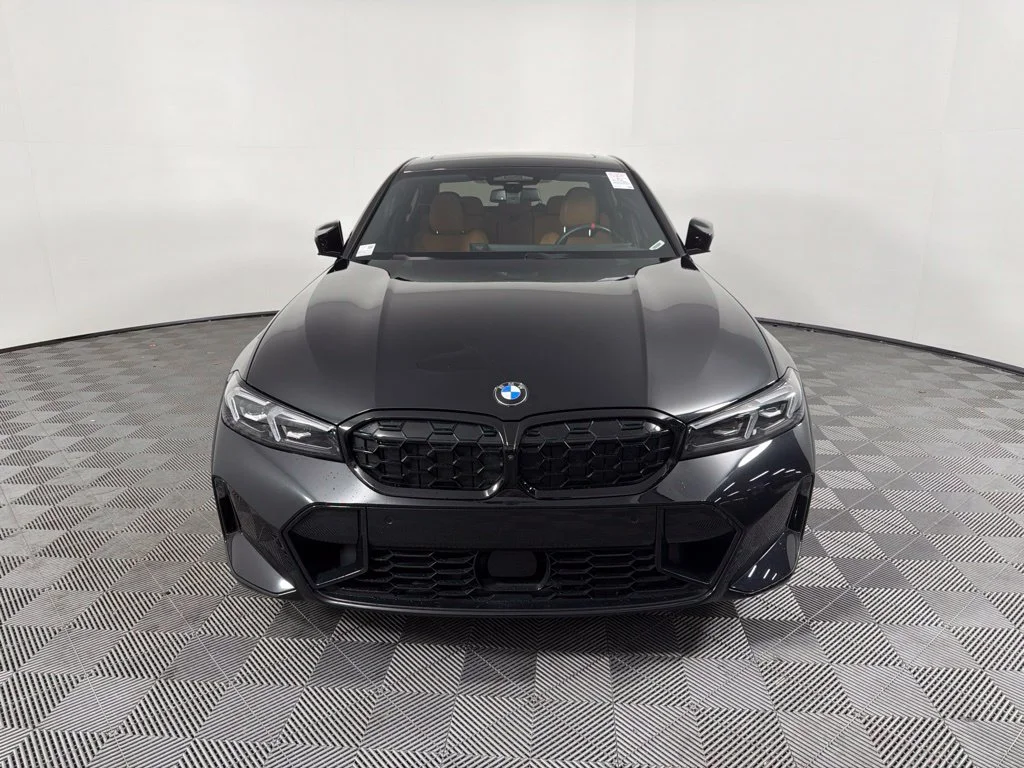 Certified Used 2025 Black Sapphire Metallic BMW M340i xDrive image 2