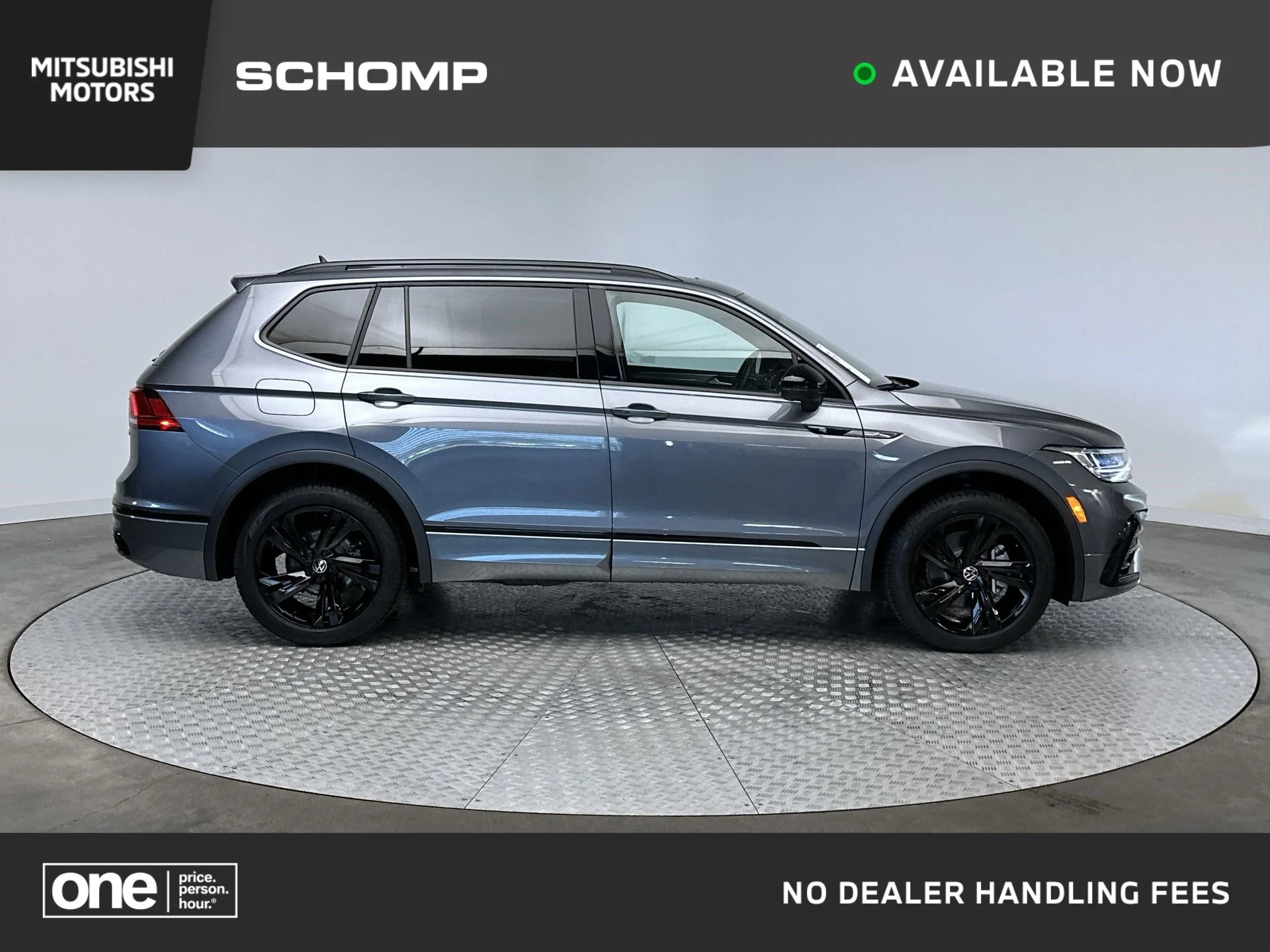 Used 2024 Platinum Gray Metallic Volkswagen SE R-Line Black image 1