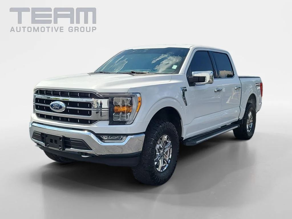 Used 2021 White Ford Lariat image 3