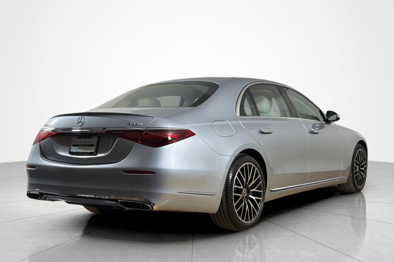 Certified Used 2024 Cirrus Silver Metallic Mercedes-Benz S 580 image 5