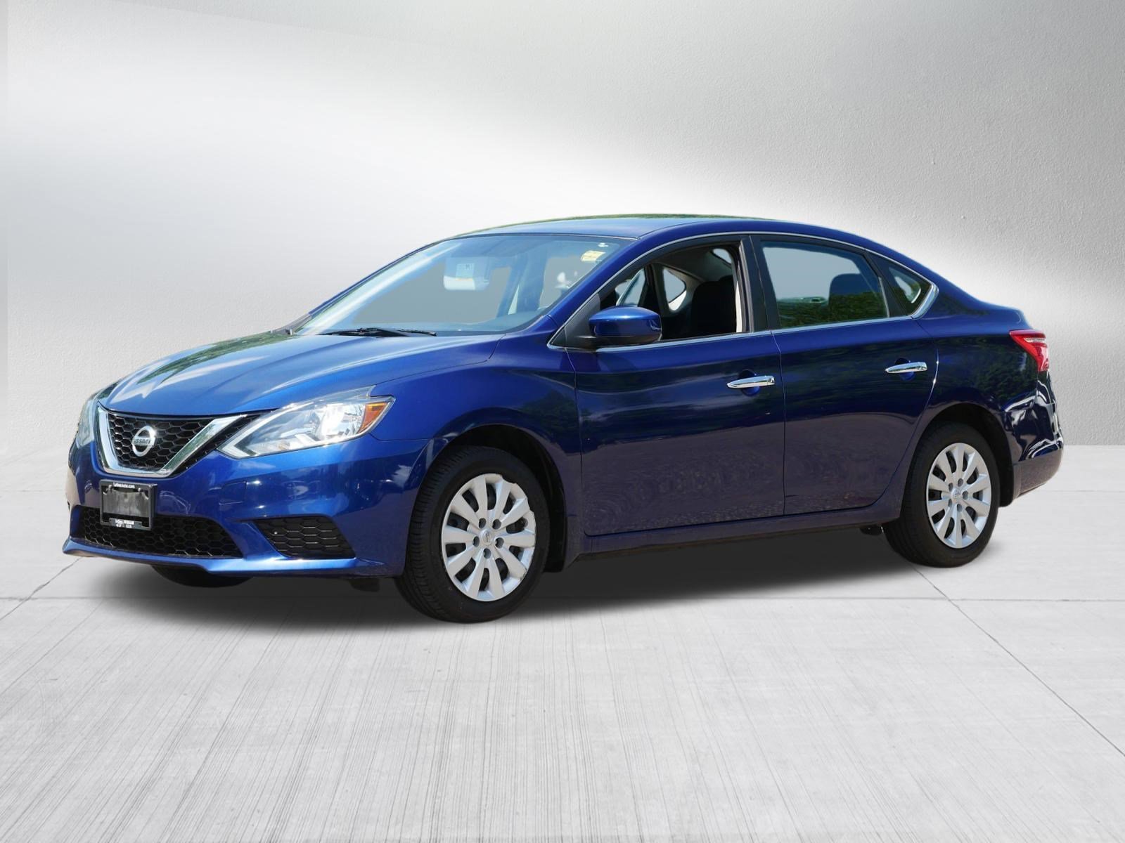 Used 2017 Deep Blue Pearl Nissan S image 3