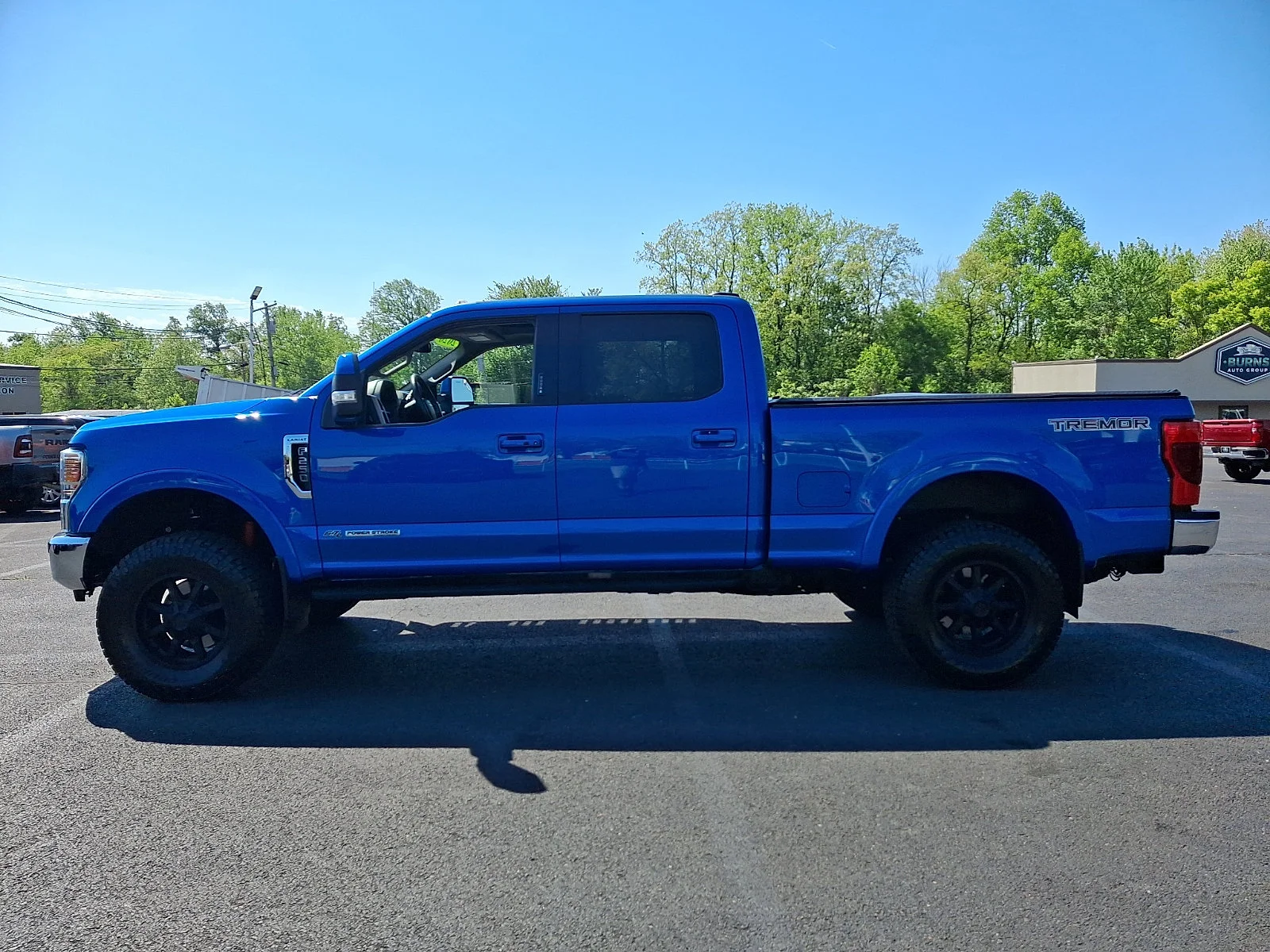 Used 2020 Velocity Blue Metallic   E7 Ford LARIAT image 6