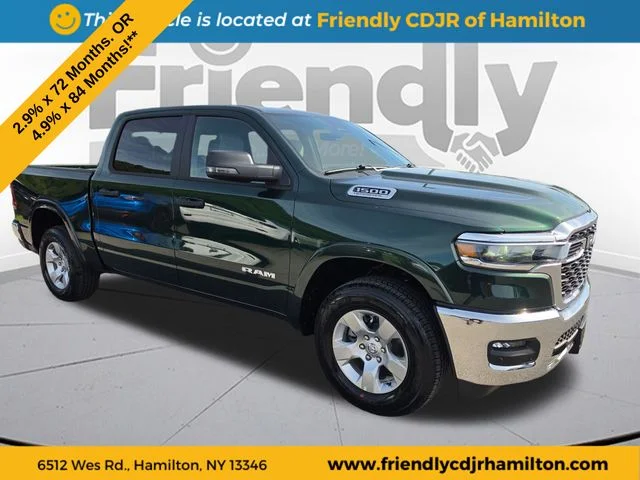 New 2026 Serrano-Green Metallic Exterior Paint RAM Big Horn/Lone Star image 3