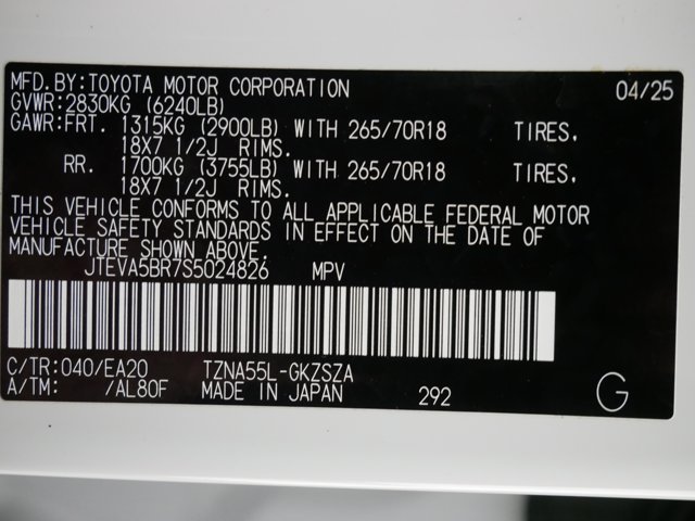 Certified Used 2025 Ice Cap Toyota TRD Off-Road Premium image 30