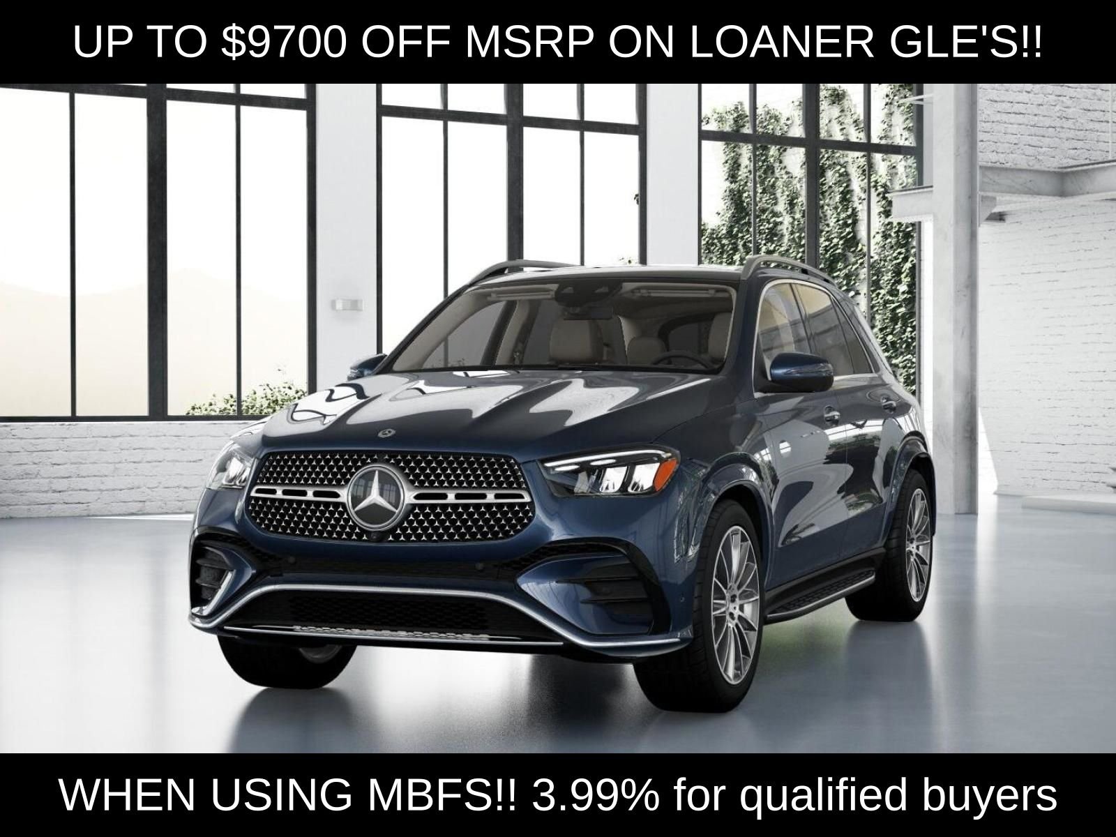 Certified Used 2026 Blue Mercedes-Benz GLE 450 image 43