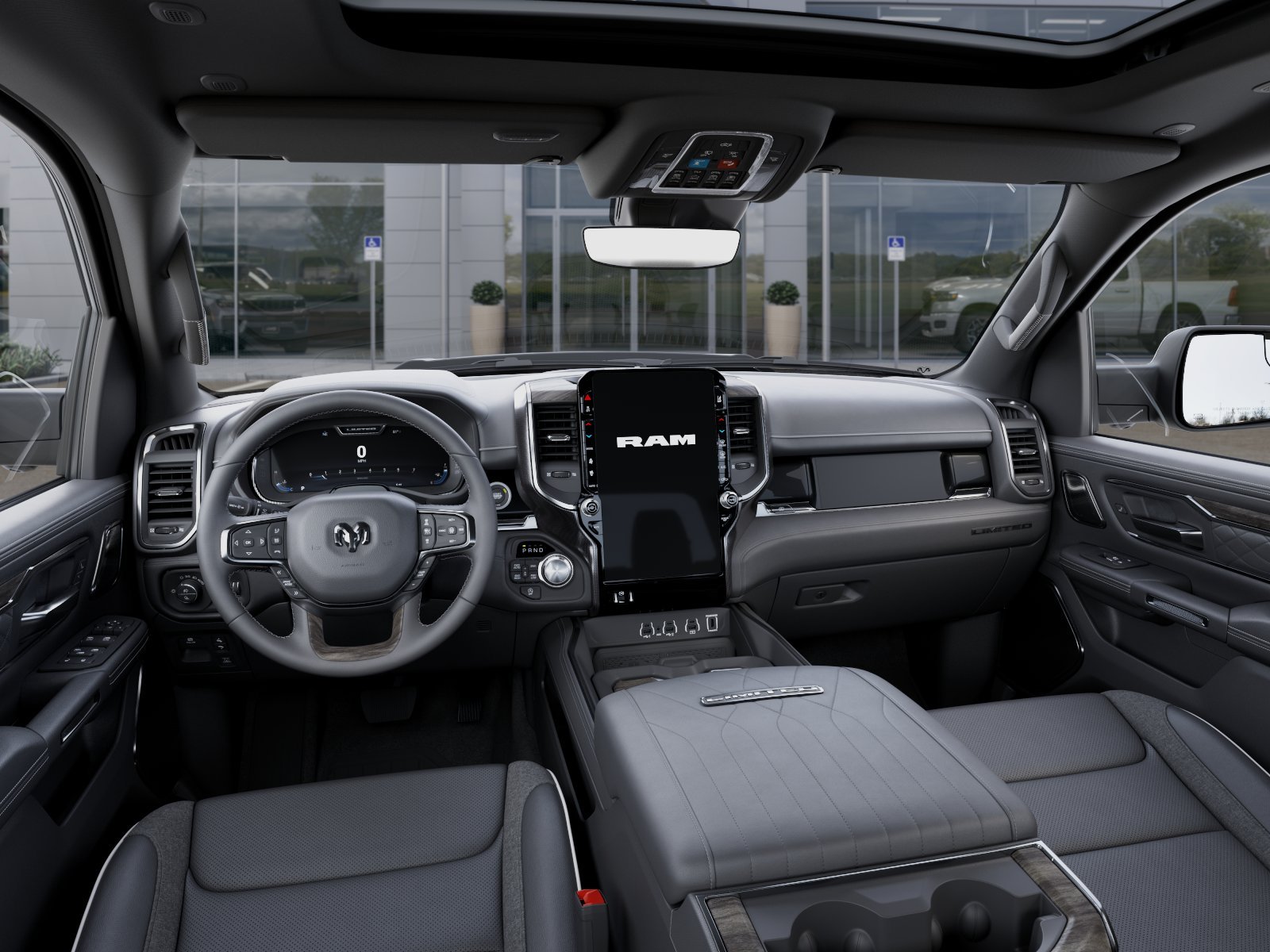 New 2026 Diamond Black Crystal Pearl-Coat Exterior Paint RAM Limited image 45
