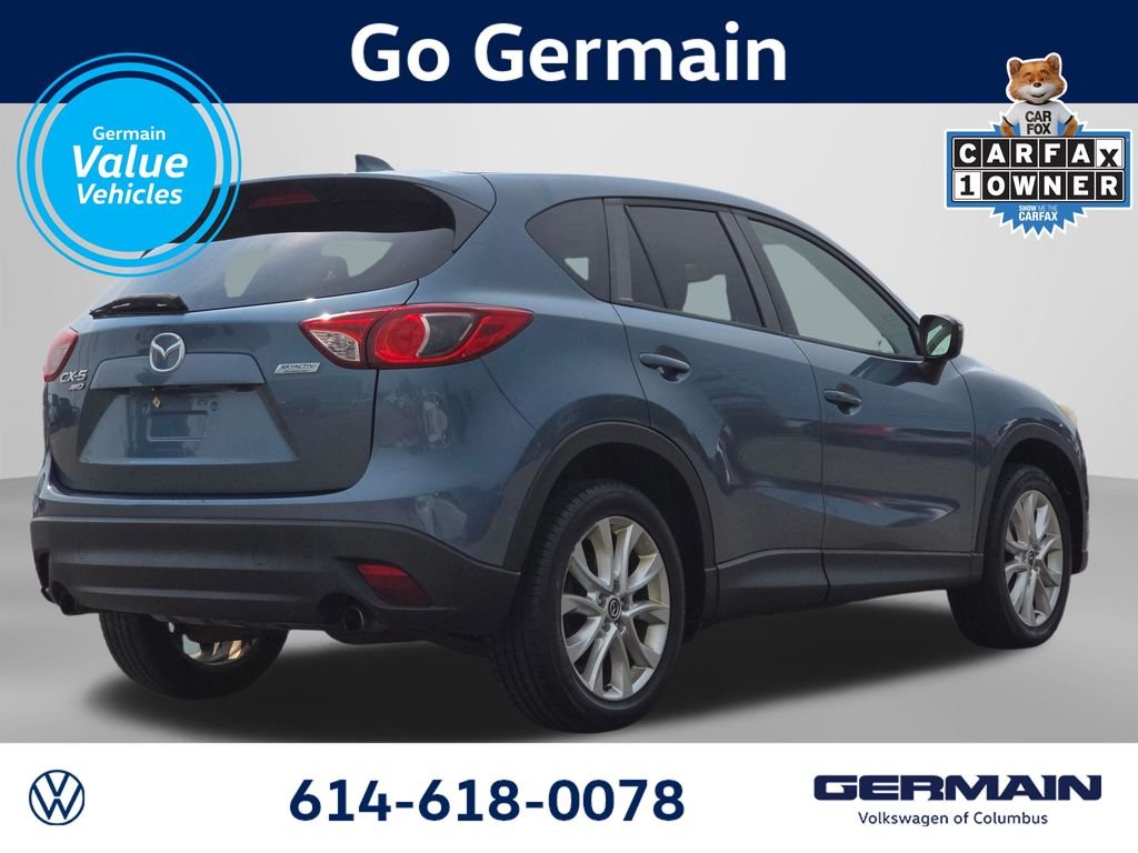 Used 2015 Blue Mazda Grand Touring image 7