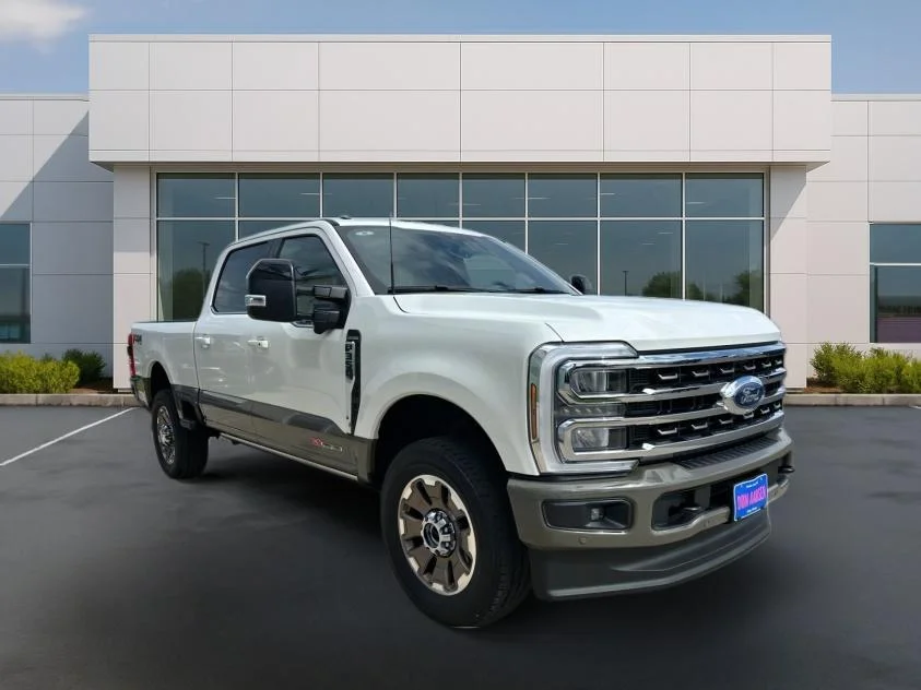 New 2026 Star White Metallic Tri-Coat Ford F-350® King Ranch® image 1