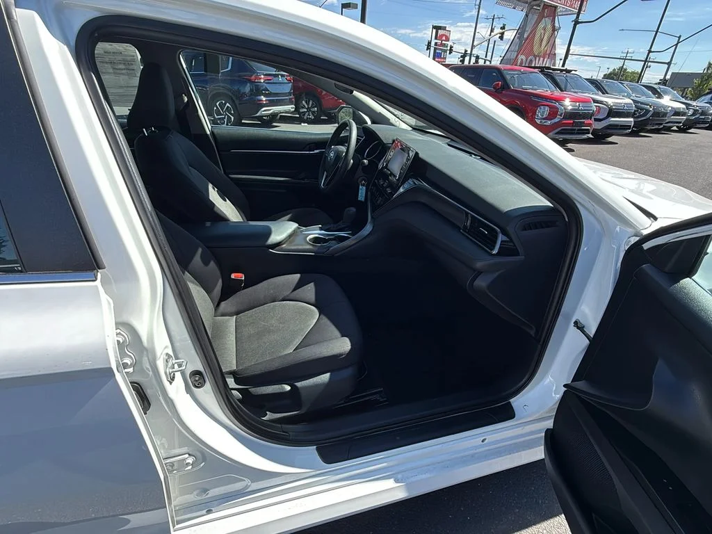 Used 2021 Super White Toyota LE image 22