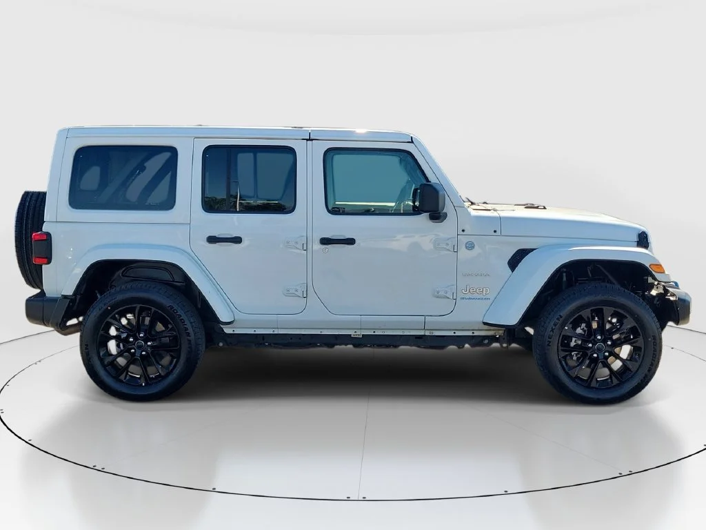 Certified Used 2024 White Jeep Sahara 4xe image 7