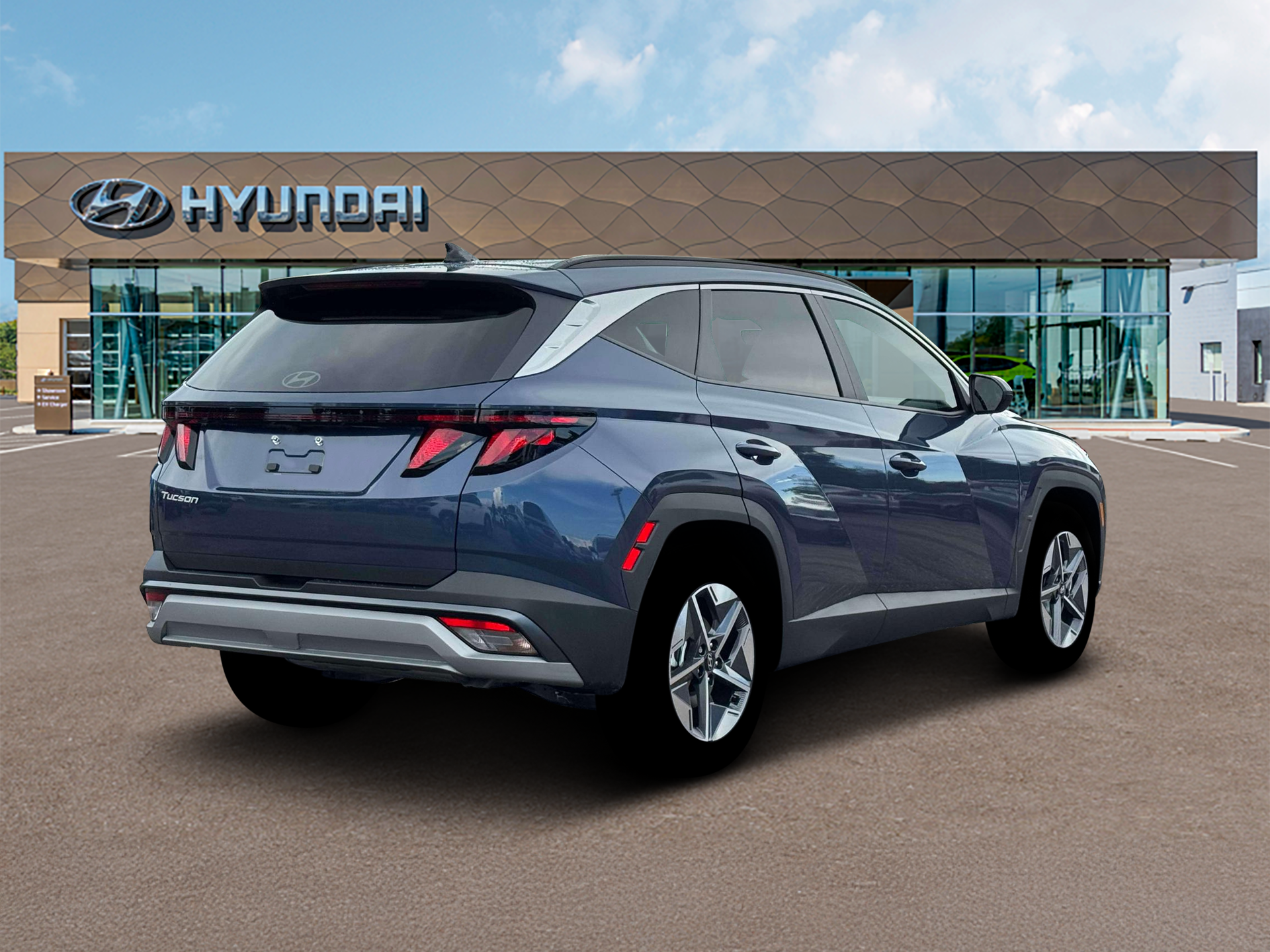 New 2026 Atlantis Blue Hyundai SEL FWD image 7