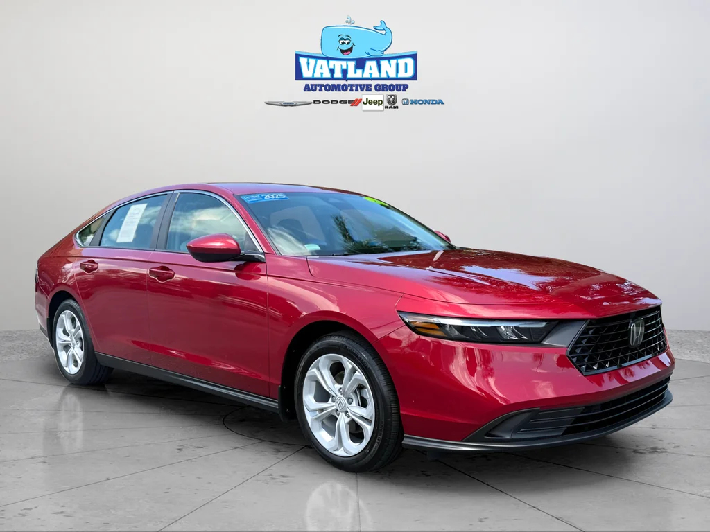 Certified Used 2025 Radiant Red Metallic Honda LX image 7