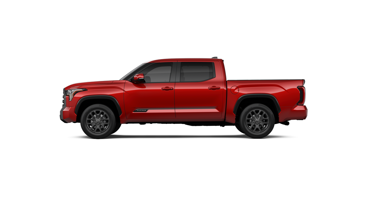 New 2026 Supersonic Red Toyota Platinum image 3