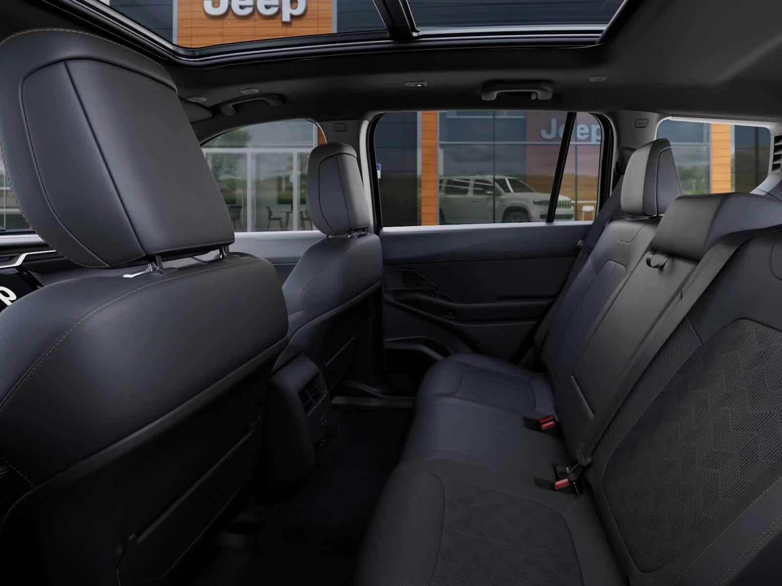 New 2026 Diamond Black Crystal Pearlcoat Jeep Overland image 23
