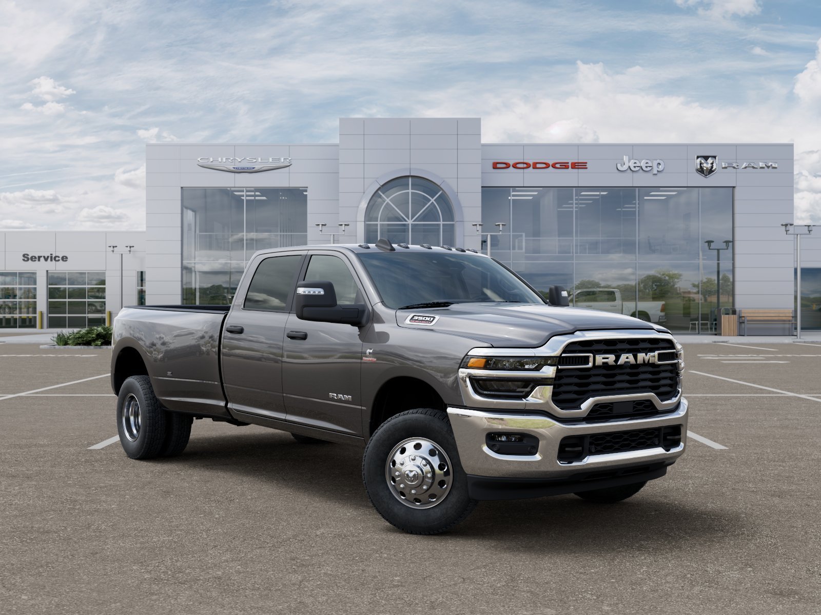 New 2026 Granite Crystal Metallic Clear-Coat Exterior Paint RAM Big Horn image 31
